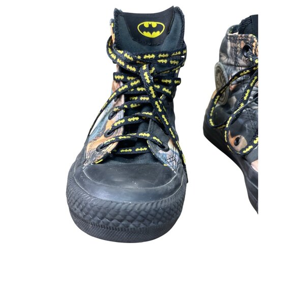 Converse Batman High-Top womans leather canvas sneakers Size 7 SKU 8980 - Picture 11 of 16